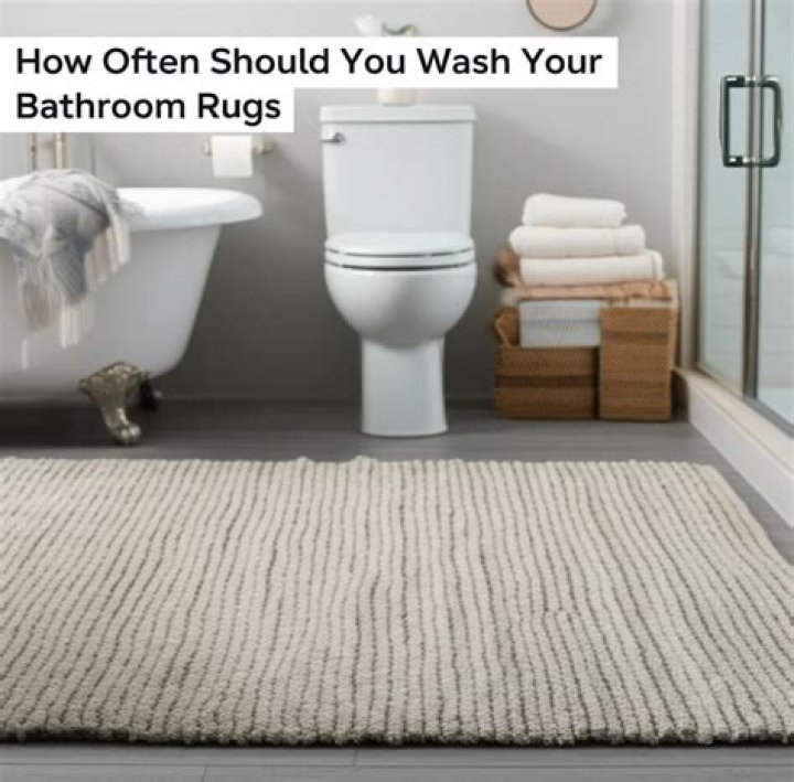 How to wash bathroom mats