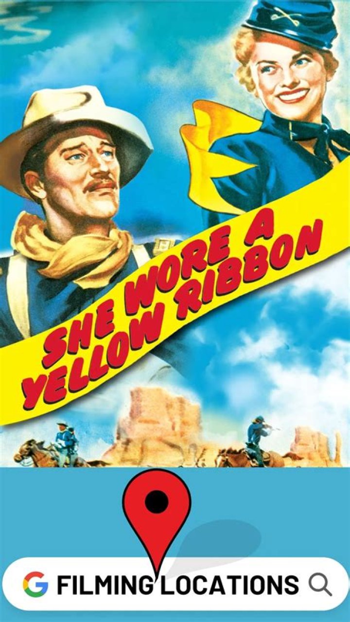 Where Was She Wore A Yellow Ribbon Filmed?